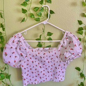 American Eagle Outfitters Puffed Sleeved Top  🦅